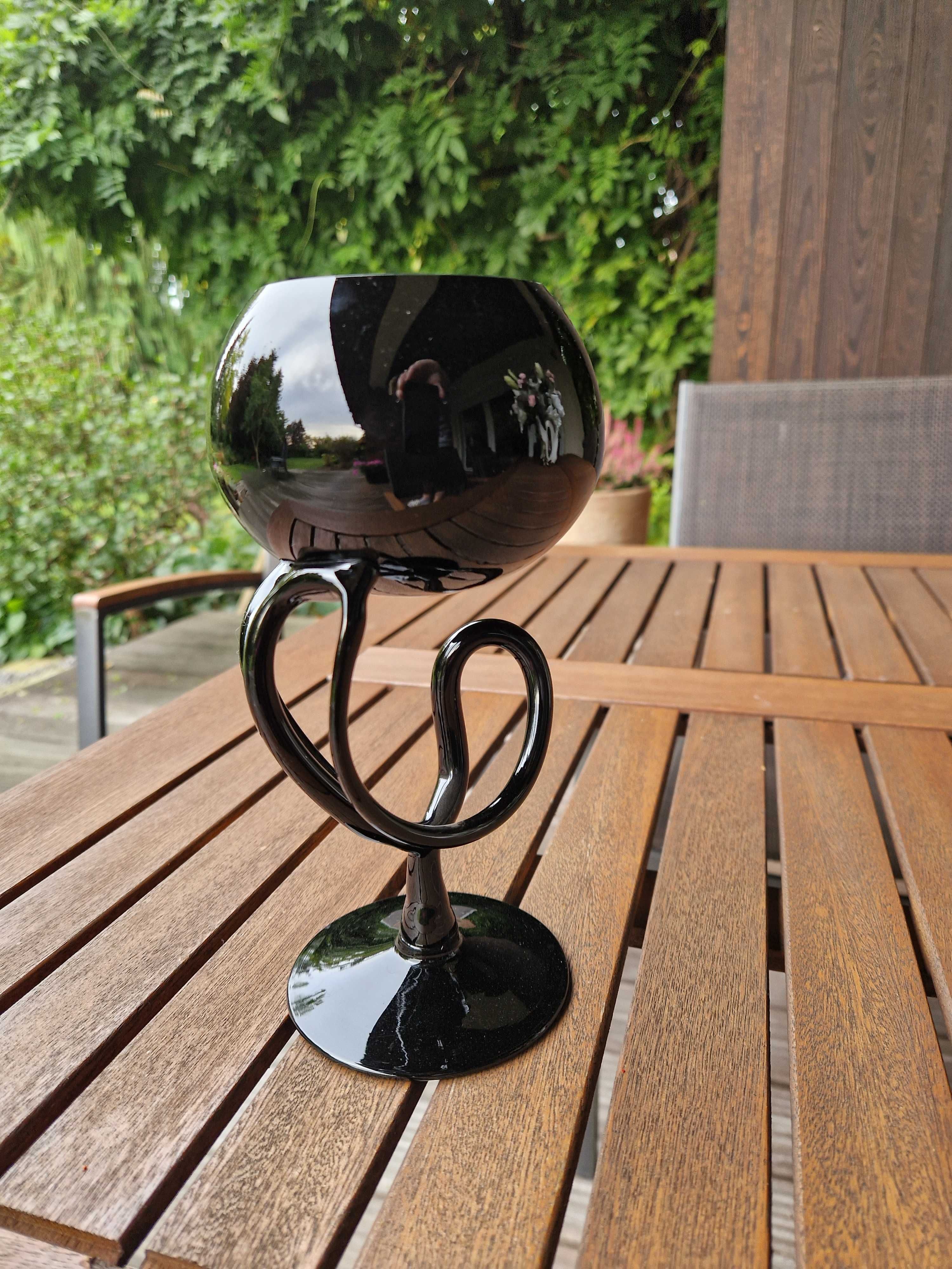 kielich puchar makora Krosno ozdobny, wysokość 21cm