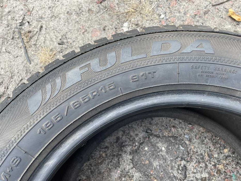 Fulda Kristall Montero 195/65r15 91T шини бу зима 4 штуки