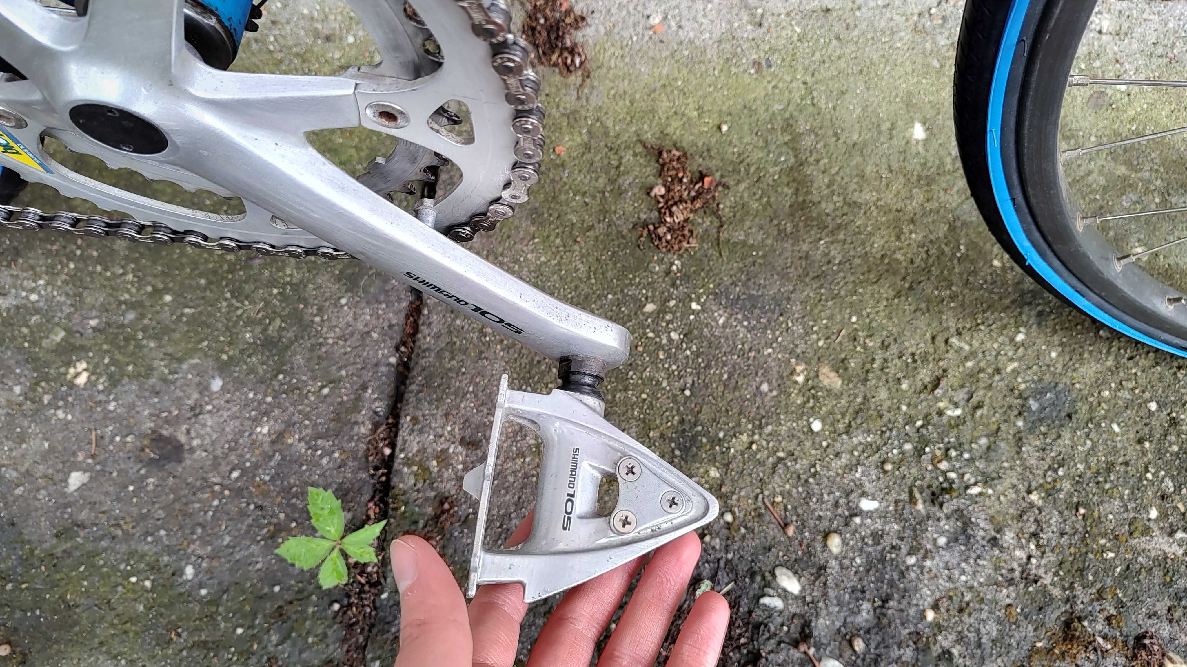 Szwajcarski rower kolarzówka Titan/Włoska rama/Pełna grupa Shimano 105