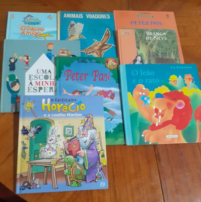 Livros de crianças 0,50€ cada