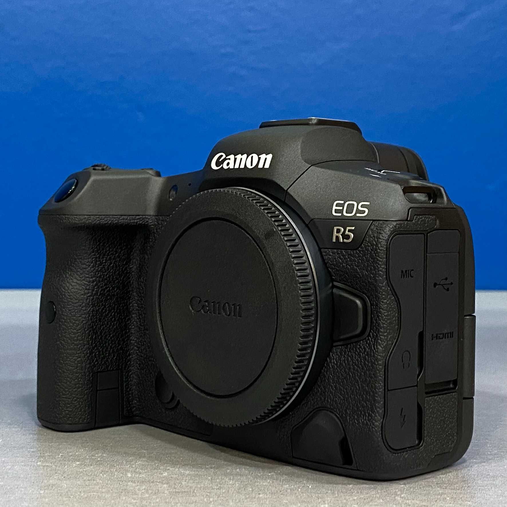 Canon EOS R5 (Corpo) - 45MP - NOVA