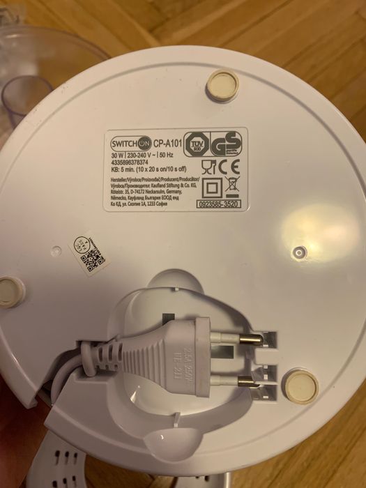 Elektryczna wyciskarka do owoców SwitchON