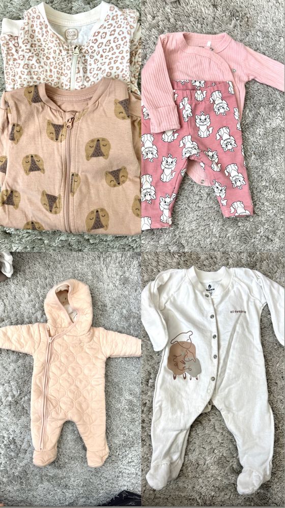 Одежда для  ребенка до 3-4 месяцев