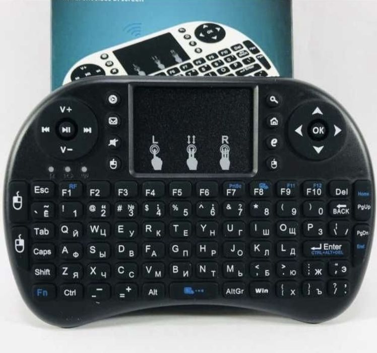 Беспроводная клавиатура MWK08 wireless i8 + touch