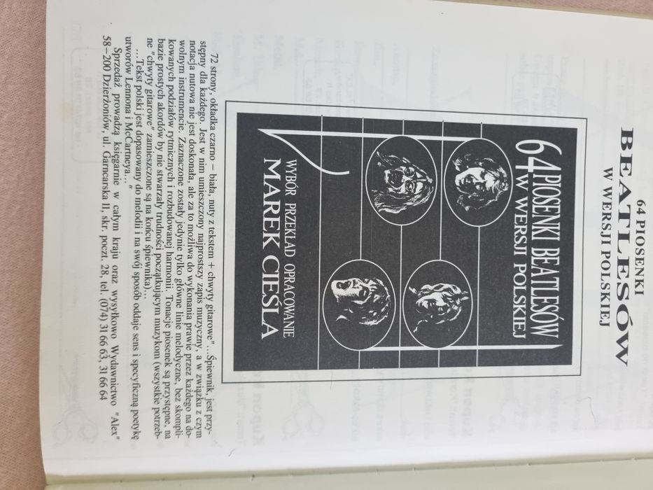 Muzyka dla klas 4-8 podręcznik repertuarowy chwyty na gitarę