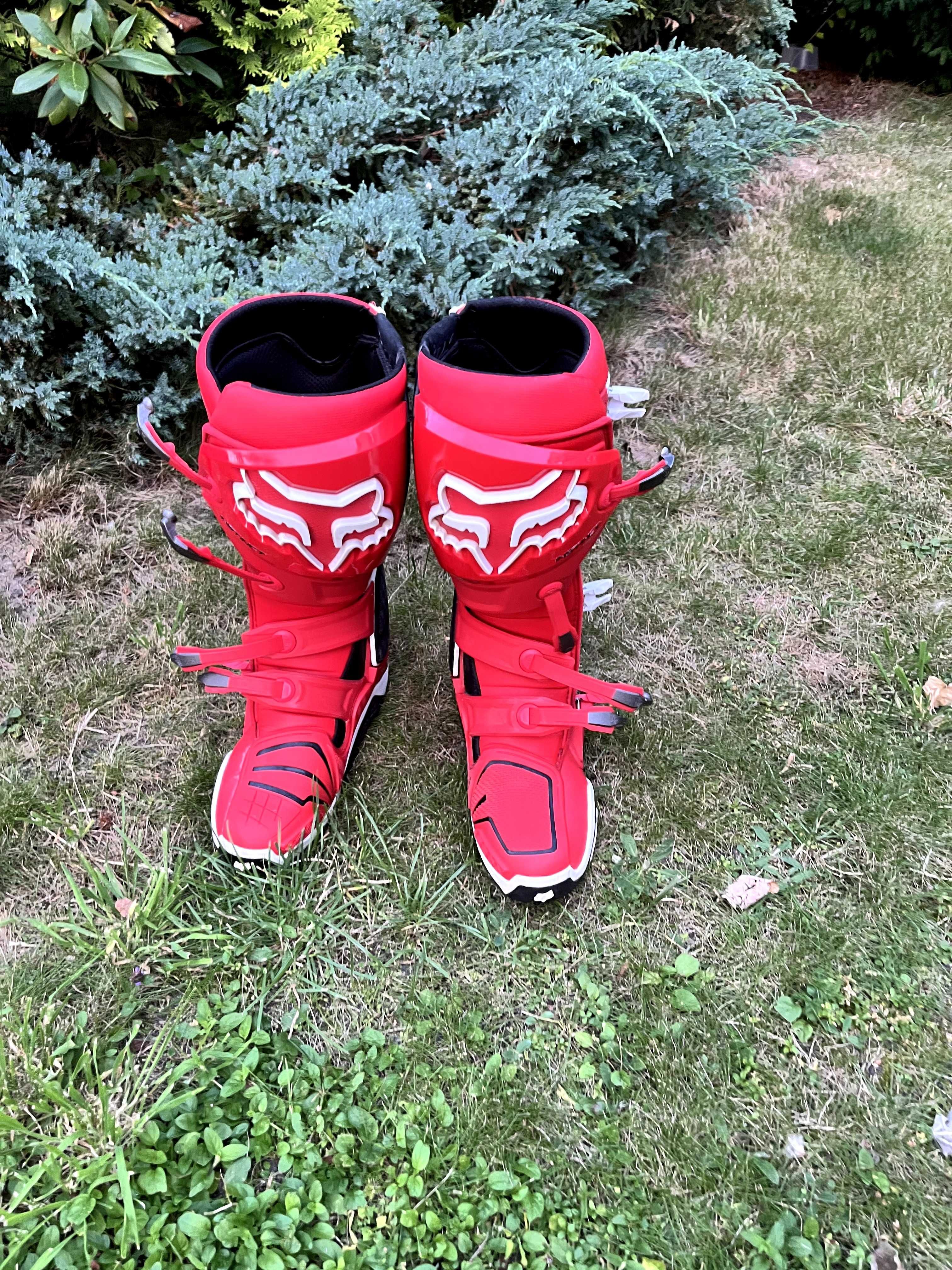 Buty motocyklowe Cross - Fox Instinct - prawie NOWE (użyte 2 razy)