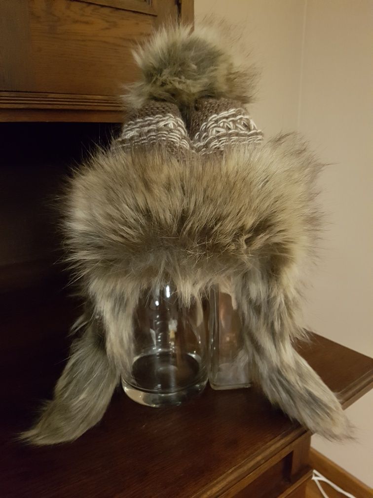 Ciepła zimowa czapka