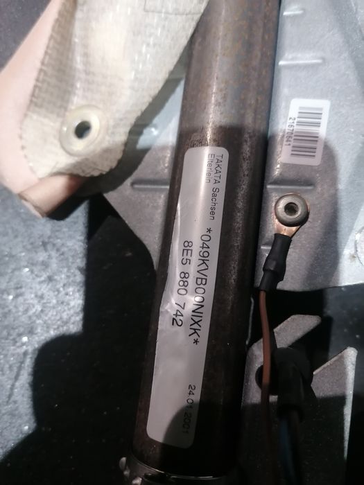 Cortinas de arbag audi A4 b6 ANO DE 2002