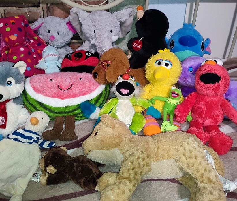 М'які колекційні іграшки Trudi, Jellycat, IKEA, mappet,