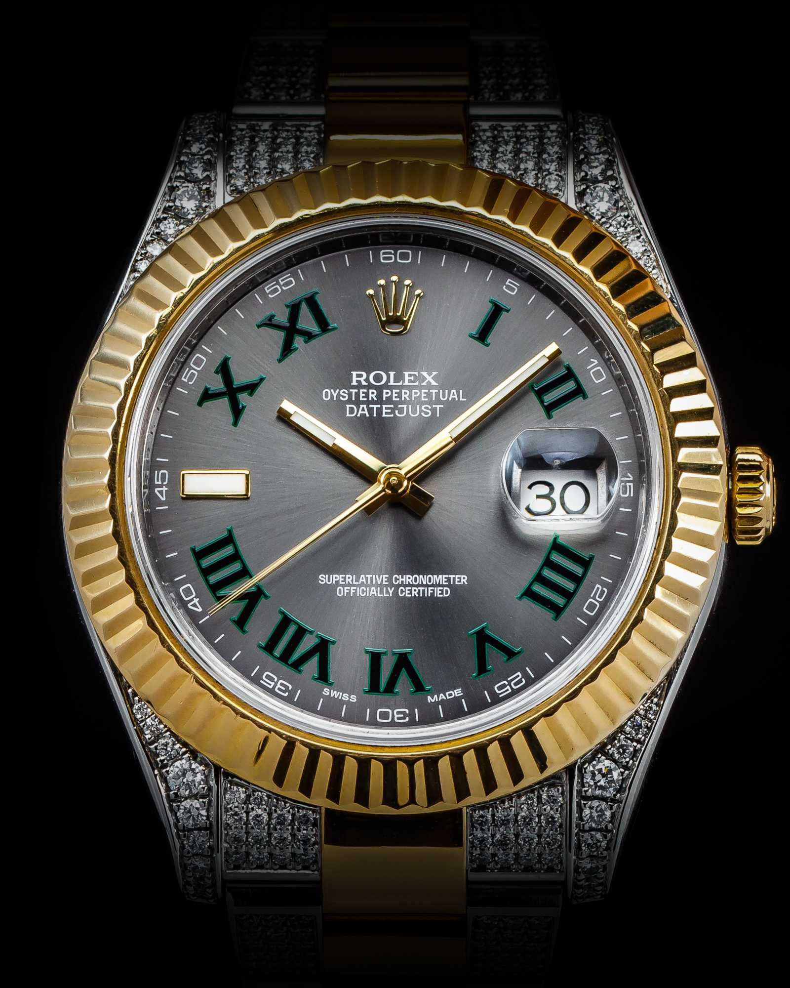 Rolex Datejust 41 Iced Wimbledon