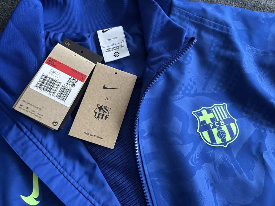FC Barcelona x NIKE, Kurtka treningowa, NOWA, rozmiar L