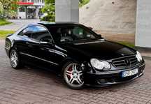 Mercedes CLK 350 w209 / IGŁA / 3.5 + LPG / automat / BLACK / zamiana