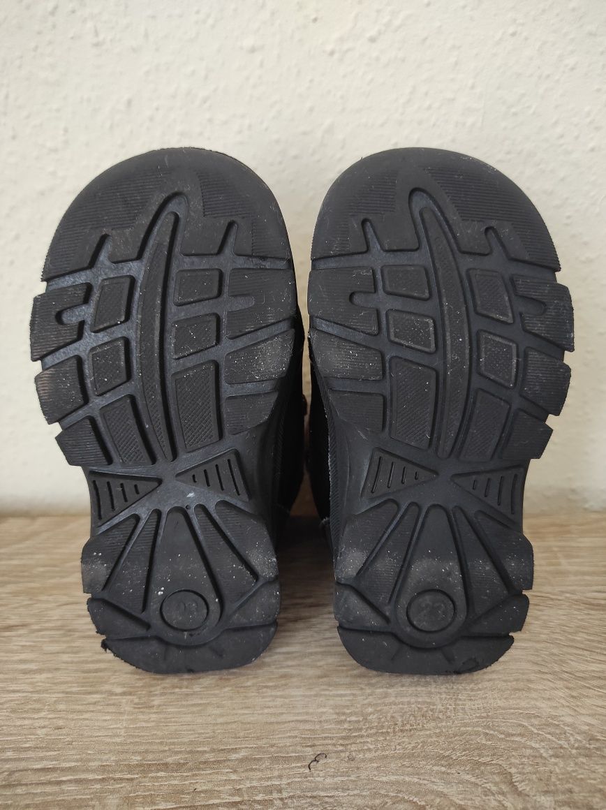 Buty botki kozaki 23 Fox & Bunny, zimowe, na rzepy