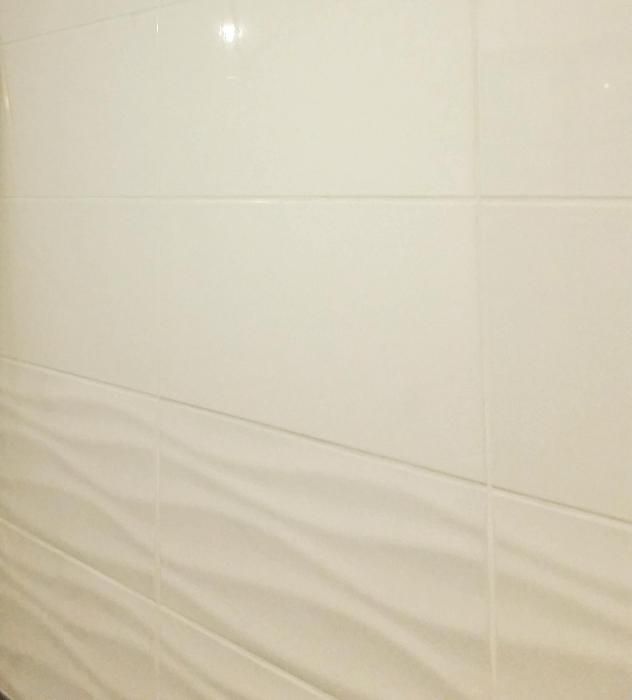 Glazura łazienkowa JOY Flat 22,3 x 44,8 cm - biała gładka
