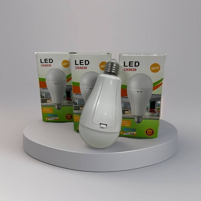 Енергозберігаюча лампа 20w з 2 змінними акумуляторами