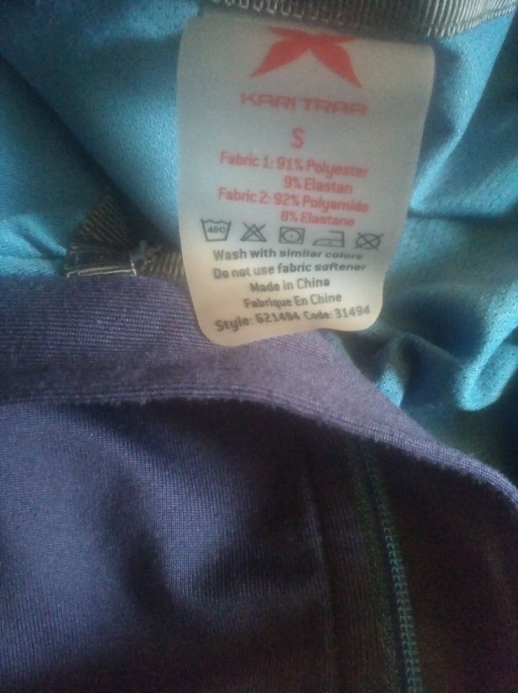 Bluza termoaktywna Kari Traa rozmiar S