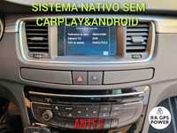 CITROEN / PEUGEOT - RT6 Ecrã Touch CarPlay & Android Auto Wireless