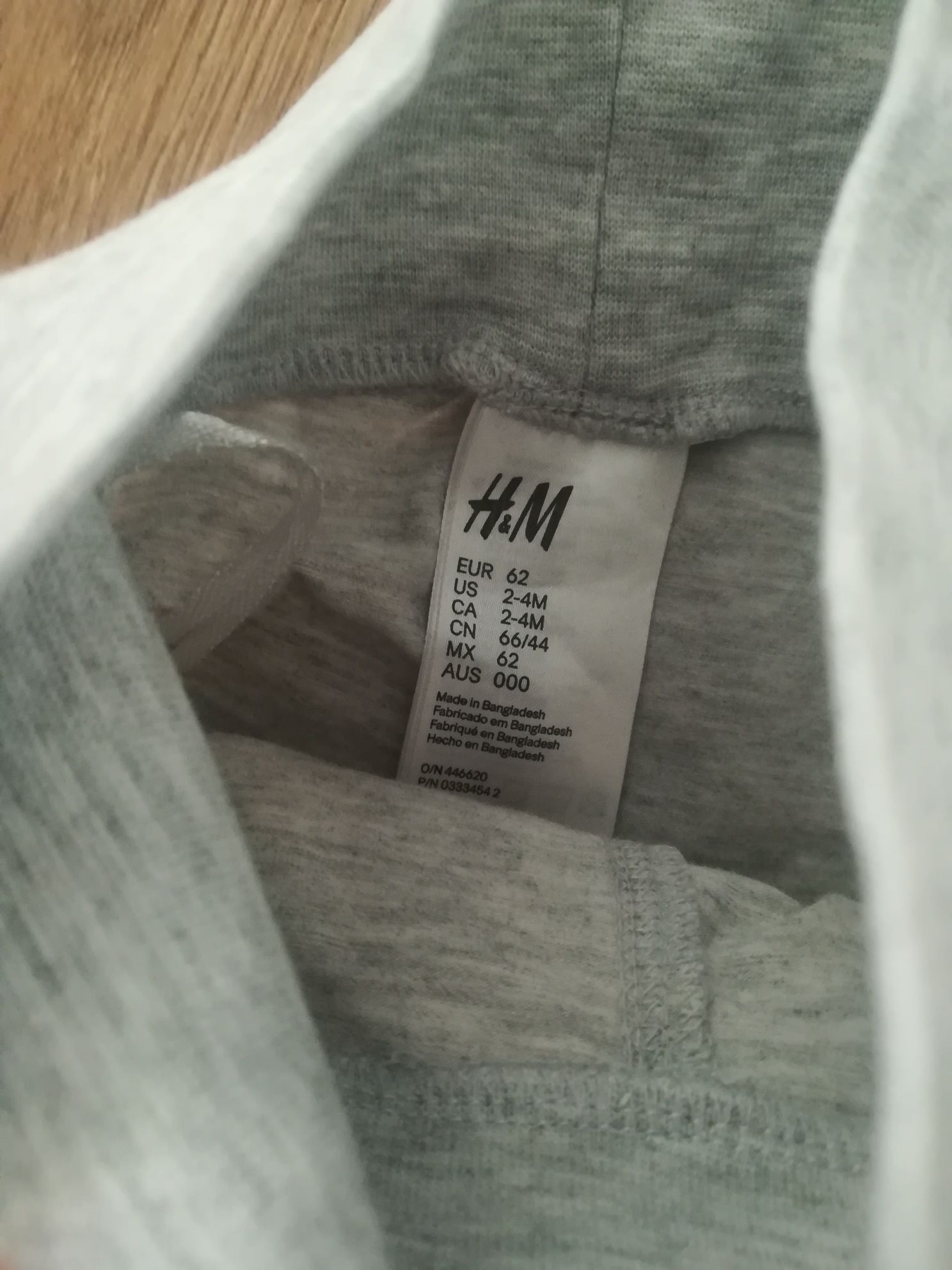 Legginsy H&M r. 62 dziewczęce