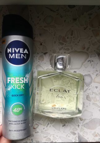 Zestaw kosmetyków męskich woda toaletowa + dezodorant