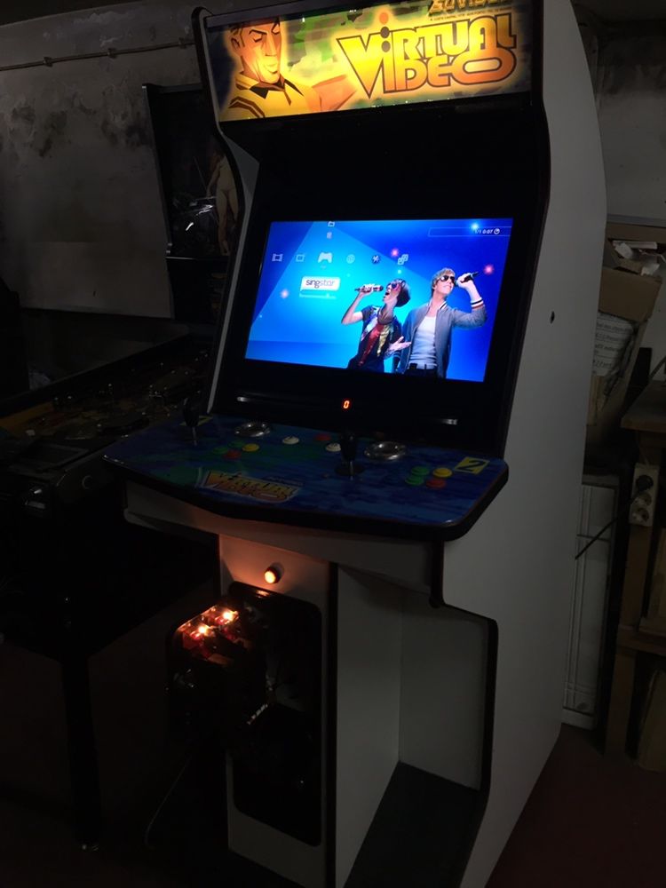 Máquina video arcade multijogos 28"