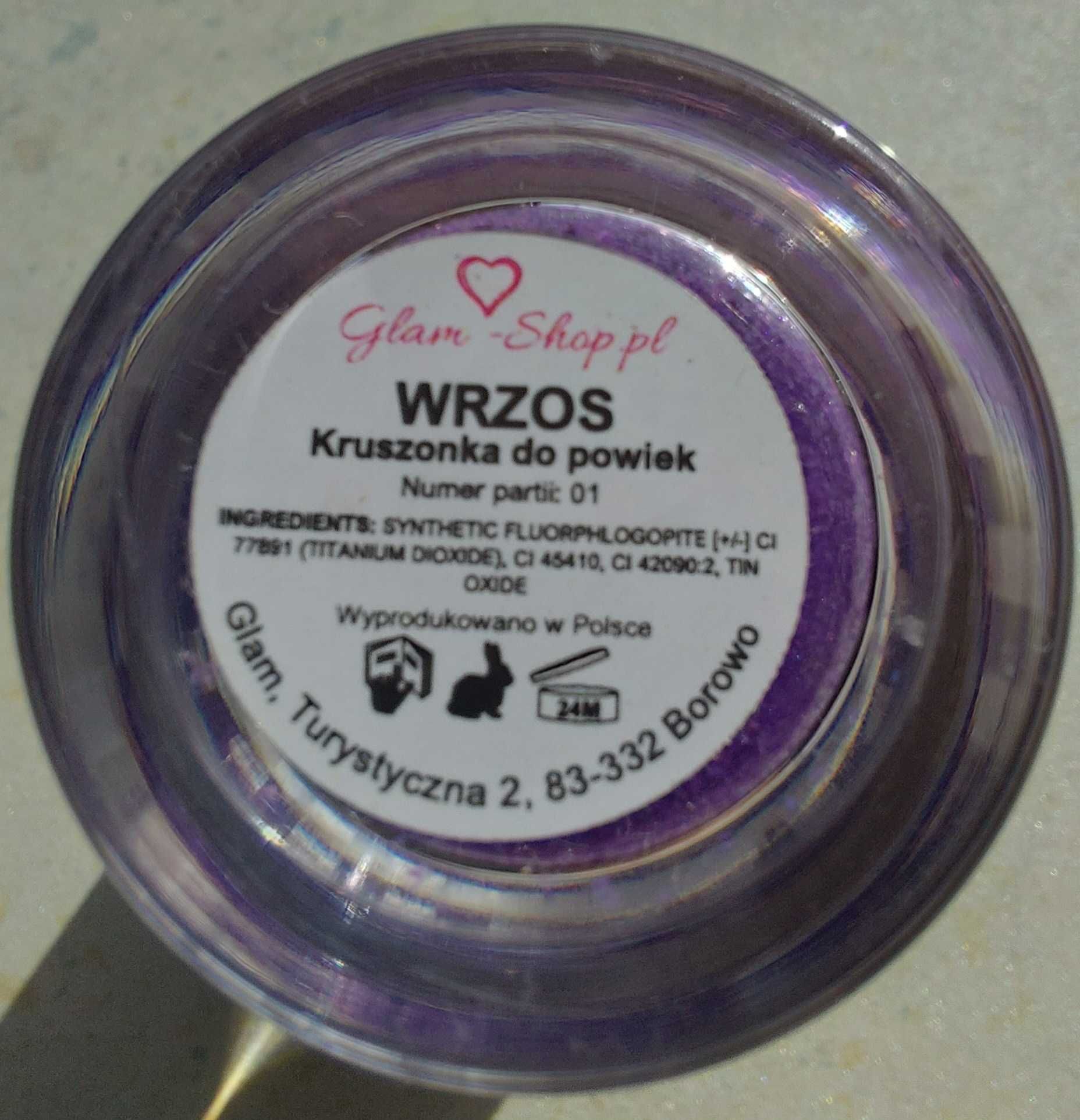 Kruszonka do powiek GLAM SHOP Wrzos