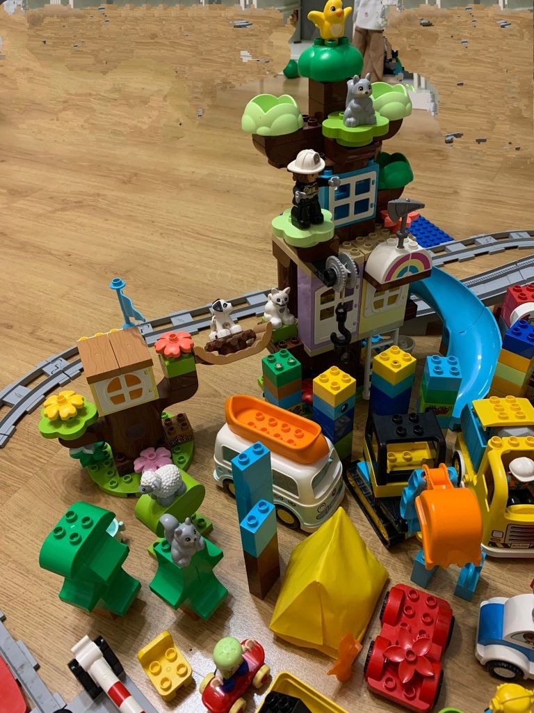 Ogromny zestaw klocków Lego Duplo