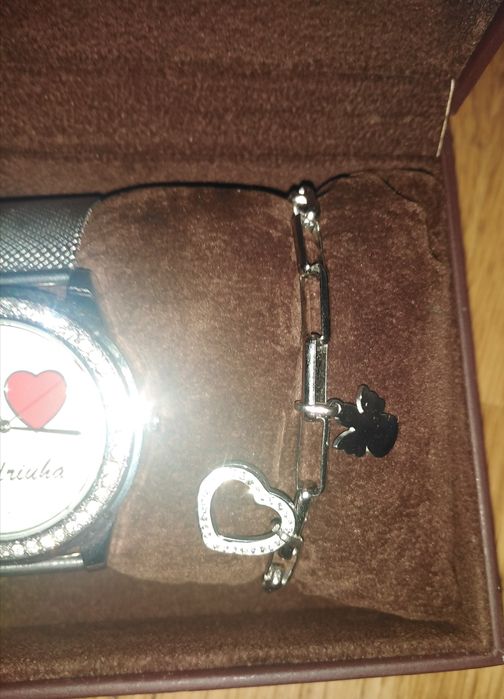 NOVO Conjunto Madrinha Relógio e Pulseira