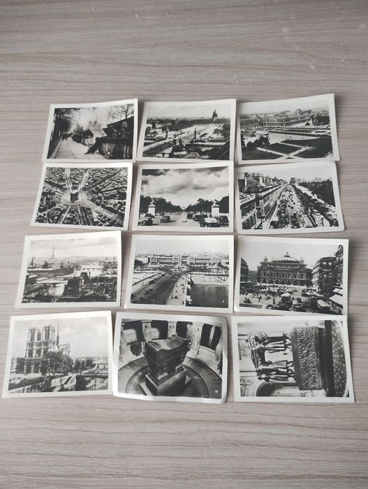 Zdjęcia czarno białe Francji