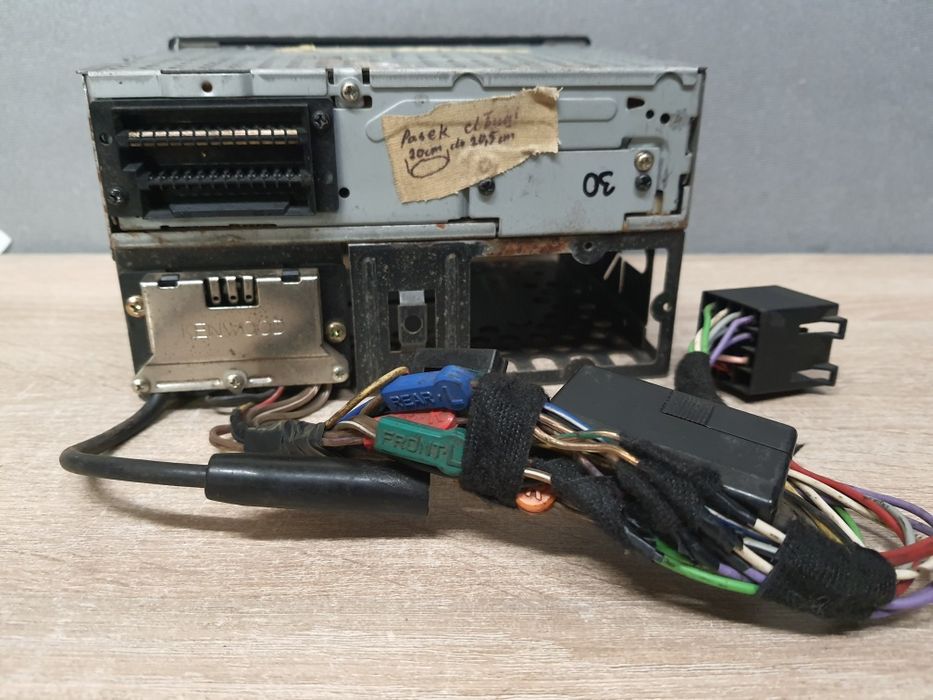 Radio samochodowe Kenwood KRC-252D Retro, klasyk, BMW Mercedes Audi