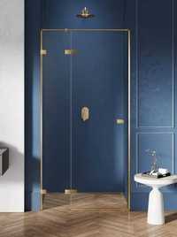 Drzwi Prysznicowe Wnękowe 130 X 200 AVEXA Gold New Trendy