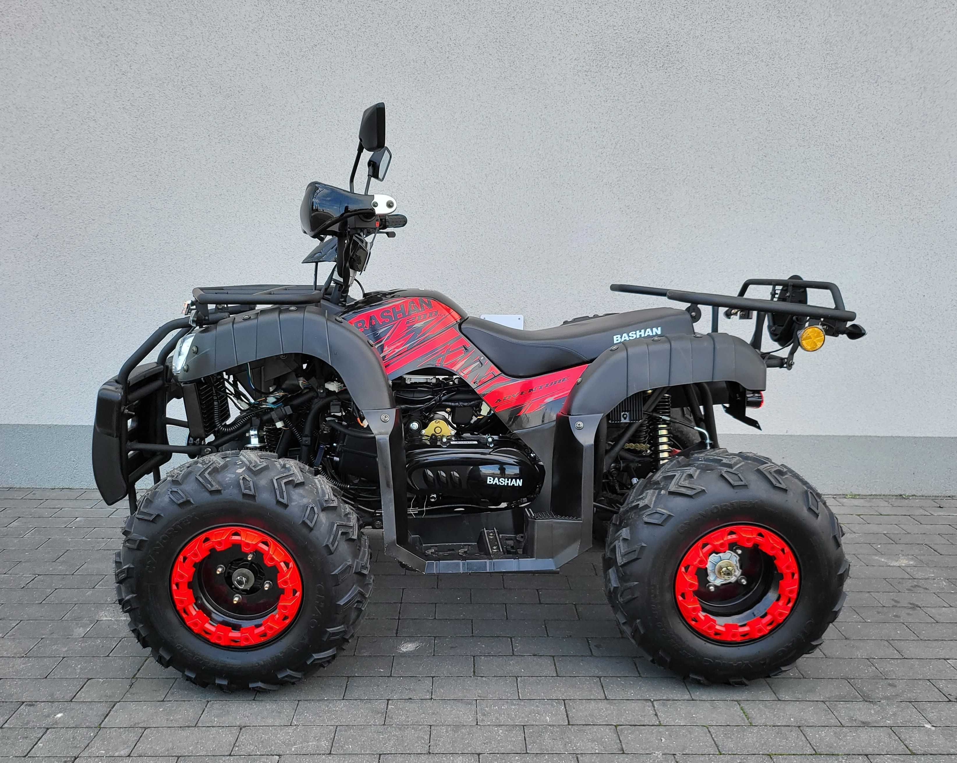 Dostawa GRATIS !! Quad Bashan 200cc Homologacja 2 osobowa, automat