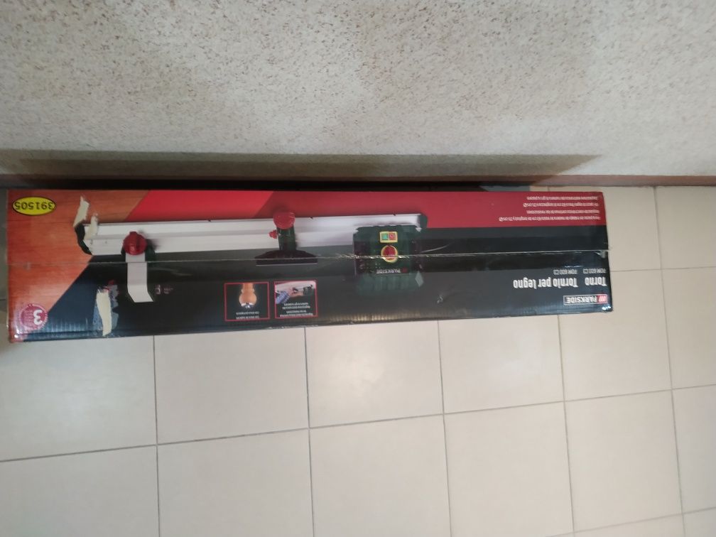 Torno para madeira Parkside 600w (novo em caixa)