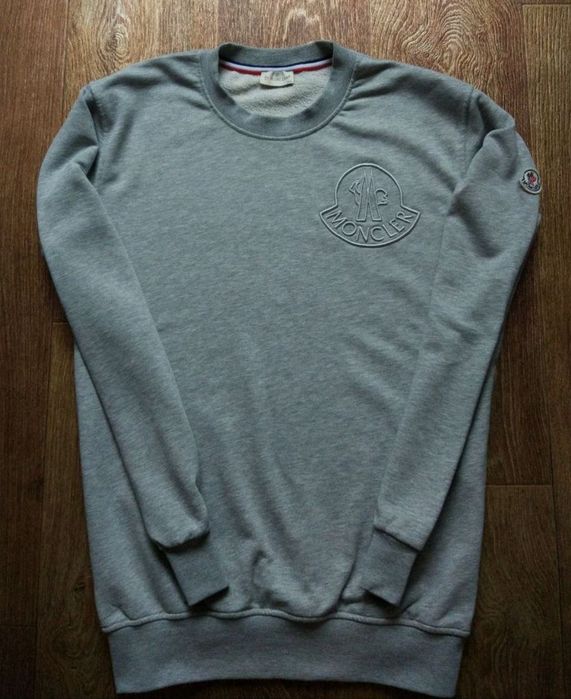 Чоловічий світшот худі лонгслів футболка Moncler розмір XL