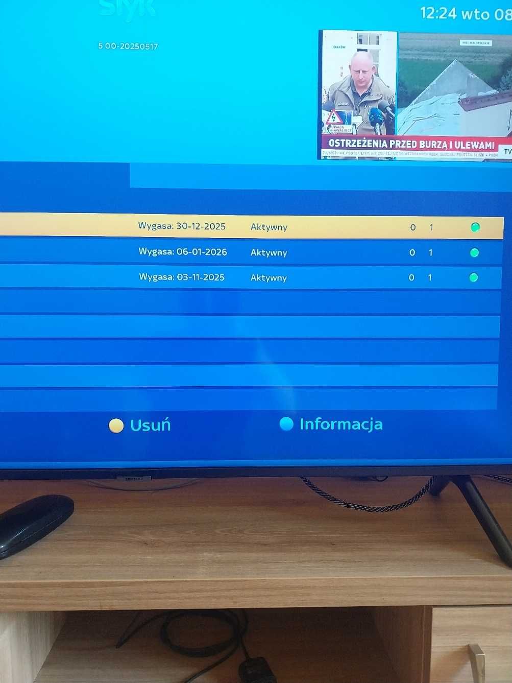 TUNER ZGEMMA H8.2H linie do końca Roku
