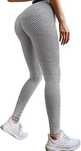 Damskie antycellulitowe legginsy z wysokim Memoryee Push Up XL