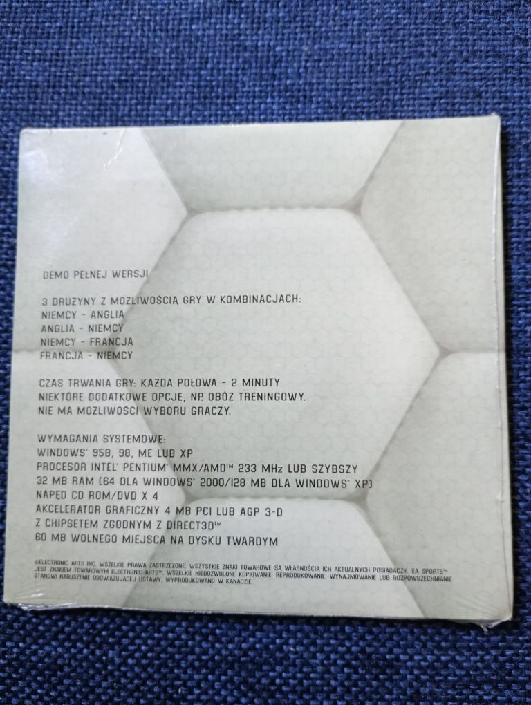 FIFA WM 2002 gra PC Folia!