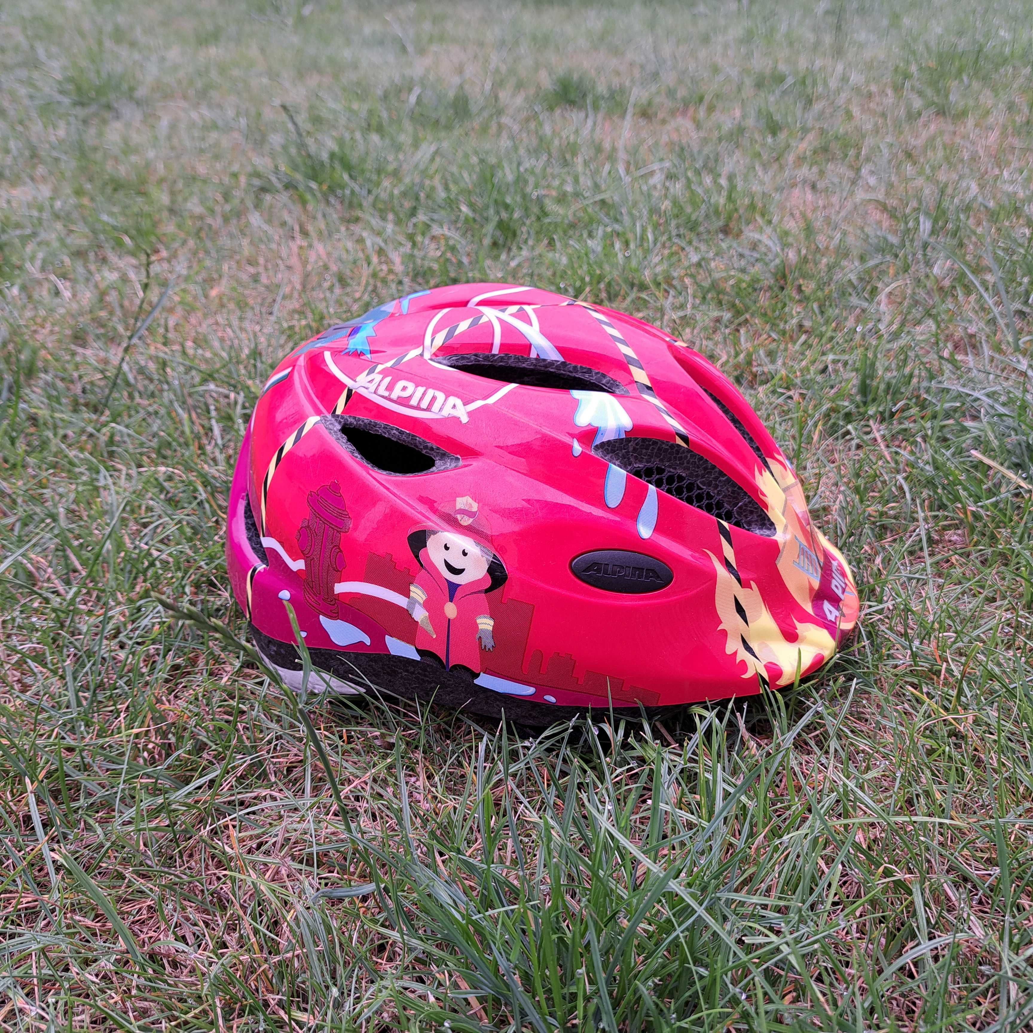 Kask rowerowy dziecięcy Alpina