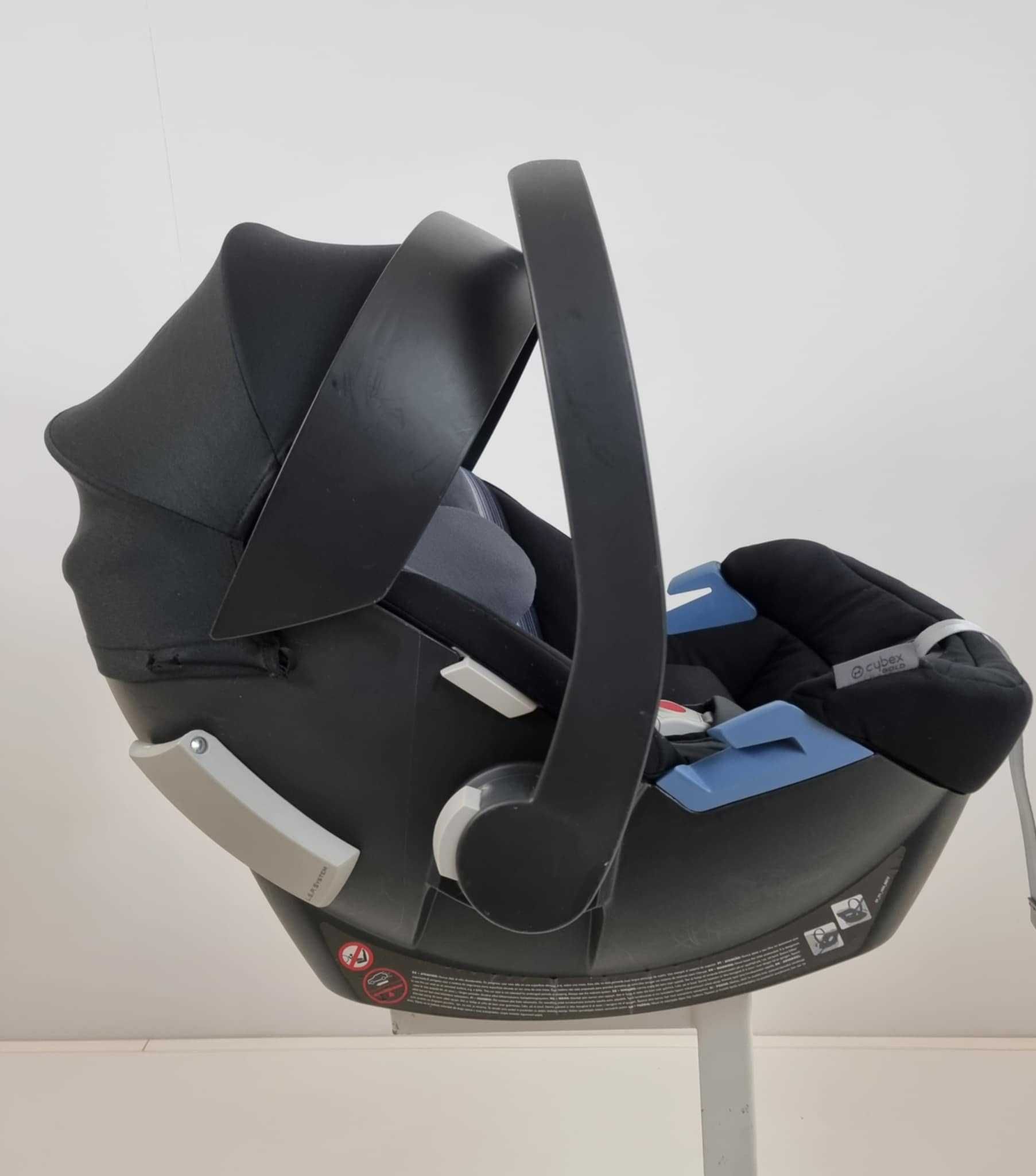 Fotelik Cybex Aton 5 Granite Black 0-13 kg nosidełko