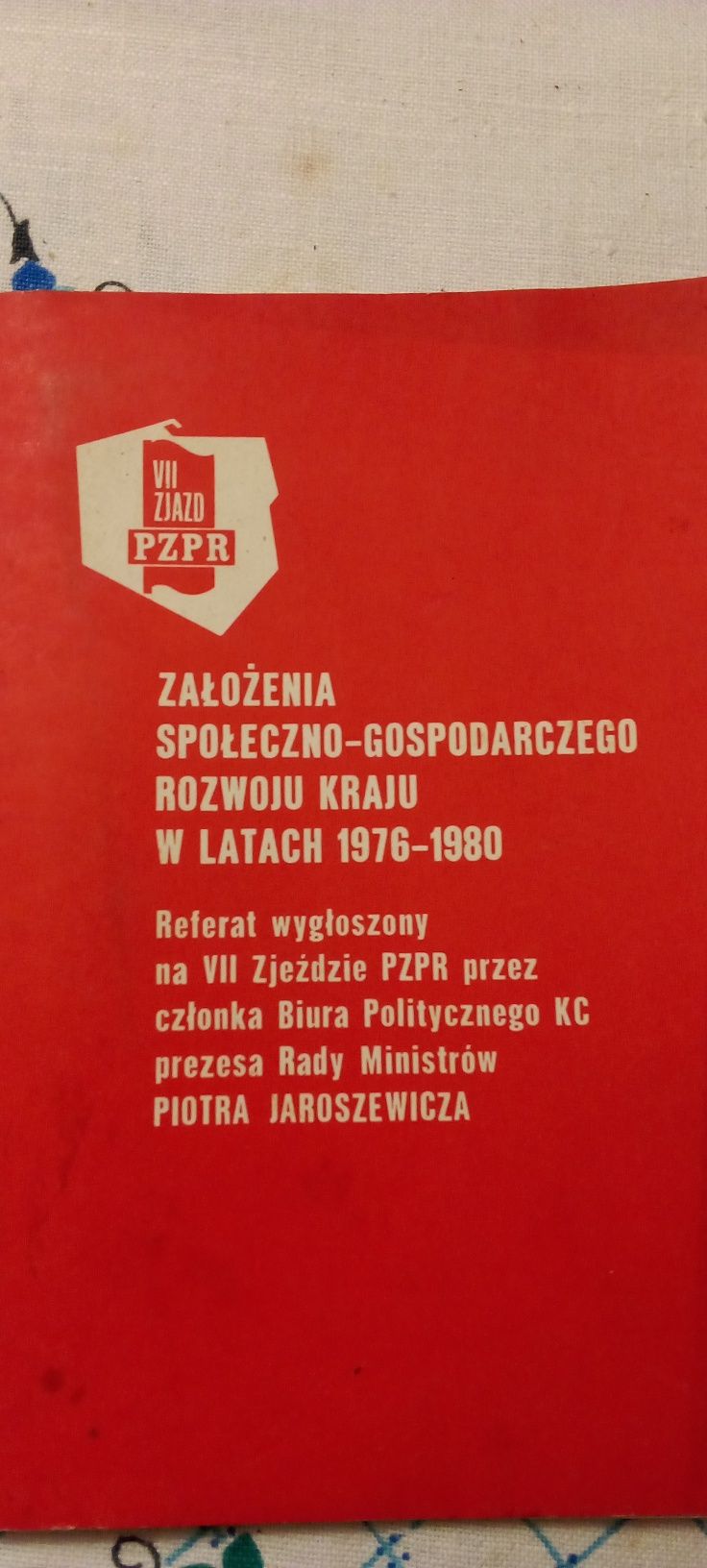 Założenia społeczno - gosprczego rozwoju kraju w latach 1976 -1980