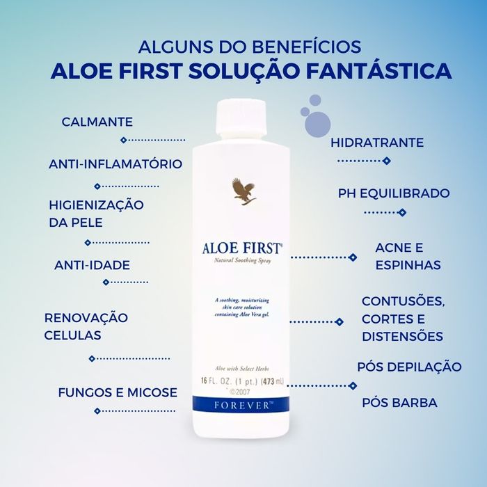 Aloe First Forever®Spray Calmante Pele e Corpo.