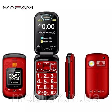 Мобильный телефон Mafam черный

И красный