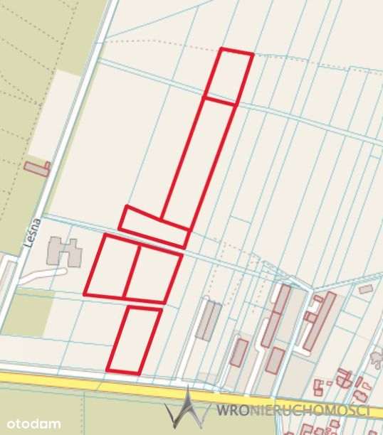 Działki inwestycyjne 3,0082 ha | Lędziny k. Opola