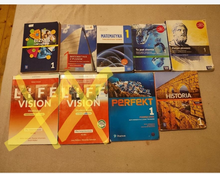 Podręczniki do liceum i technikum