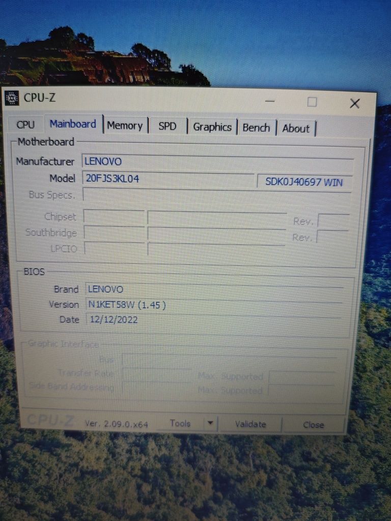 Portátil Lenovo I7 U6600 16ram 240ssd 15.6