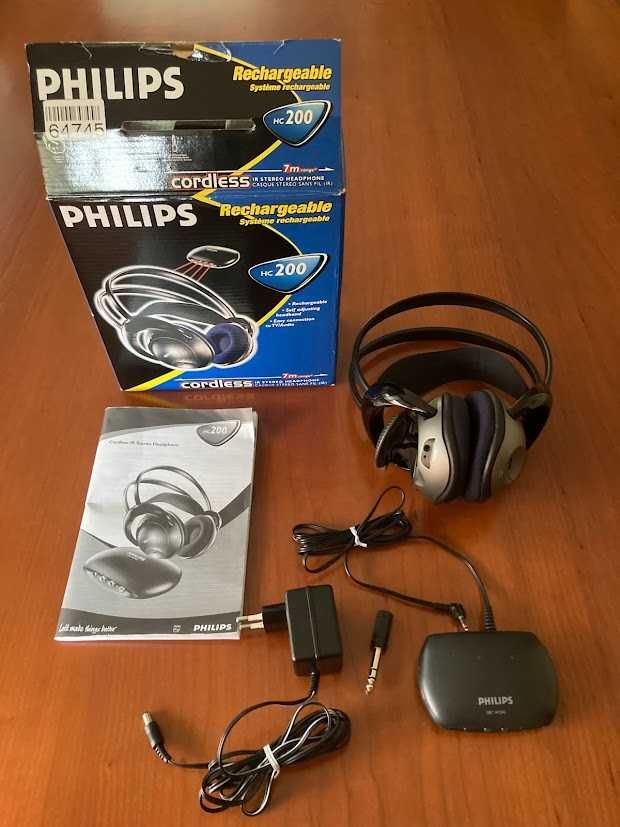 Auriculares ou headphones Philips sem fios