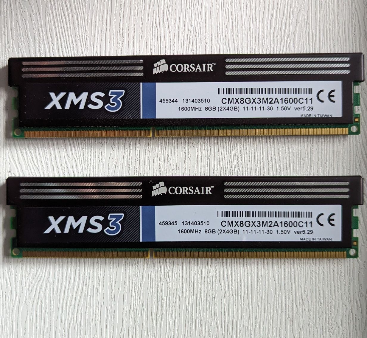 DDR3 8gb для оверлокерів 2200 MHz - CMX8GX3M2A1600C11