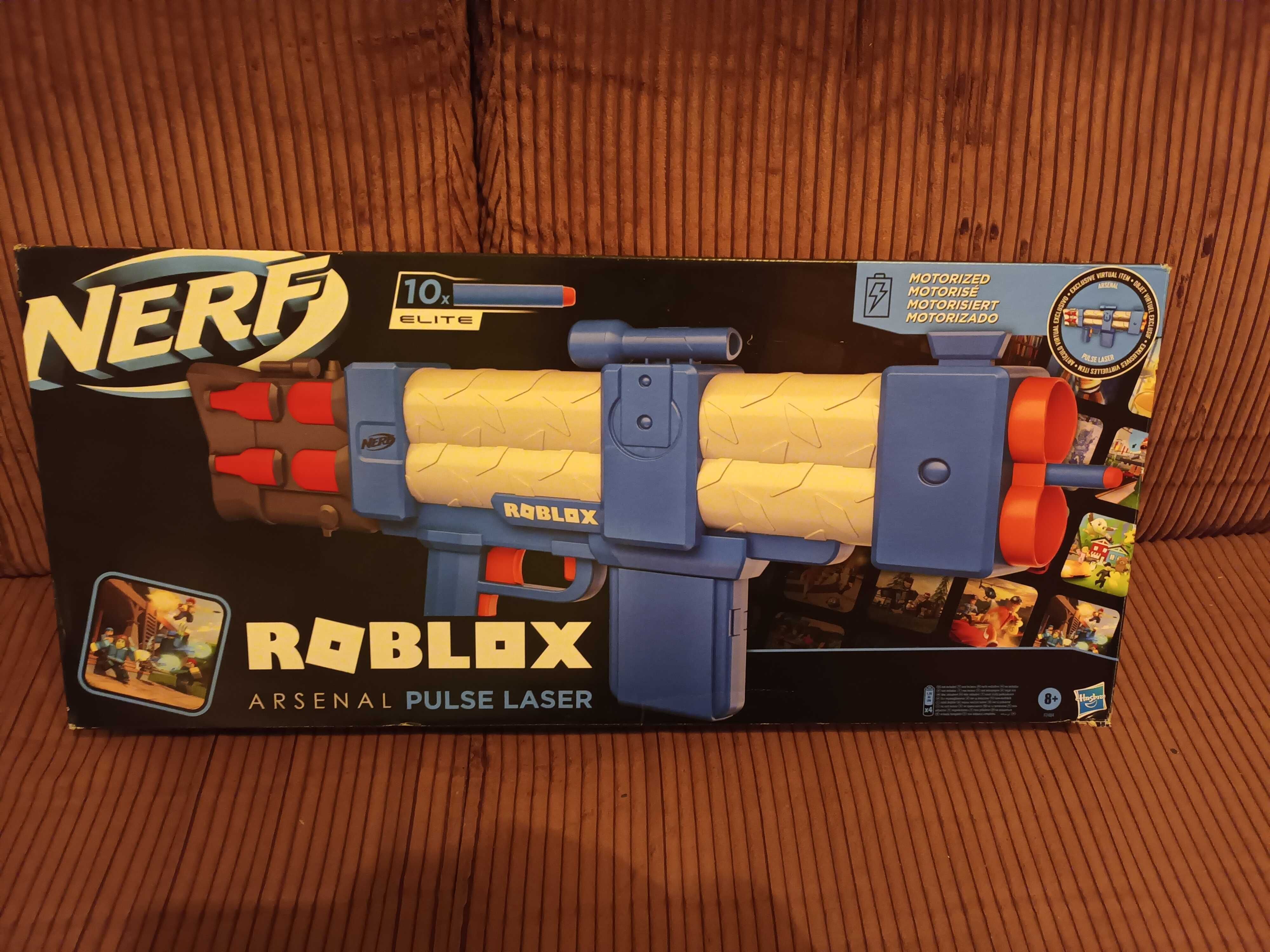 Nerf x Roblox, wyrzutnia Roblox Arsenal Pulse Laser