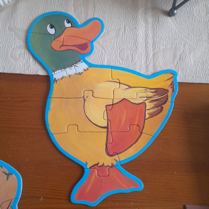 Puzzle 4 unidades e cartas