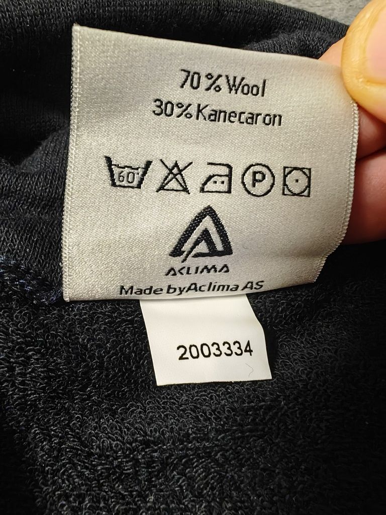 Super wełniana bluza techniczna na licencji NATO Aclima rozm L
