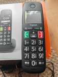 Telefon stacjonarny bezprzewodowy Gigaset E290 Czarny CLIP GAP
